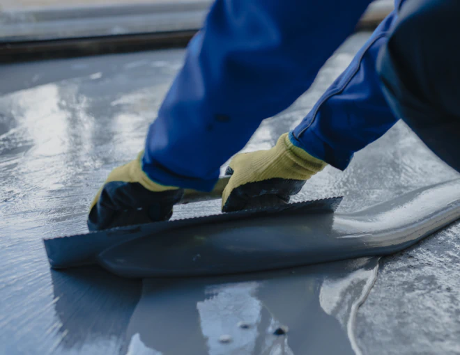 ongoing epoxy application