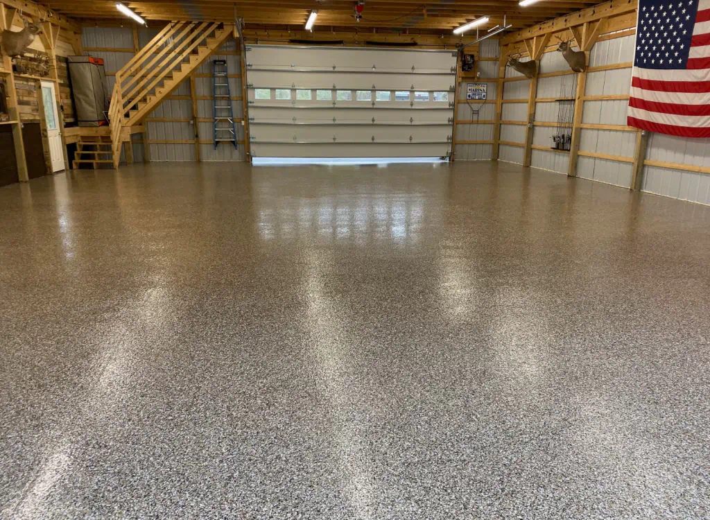 sealed floor in garage